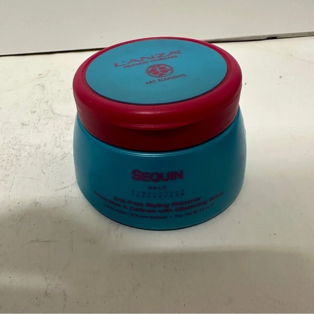 Lanza Sequin Anti Frizz Styling Shimmer 2.6 OZ HTF